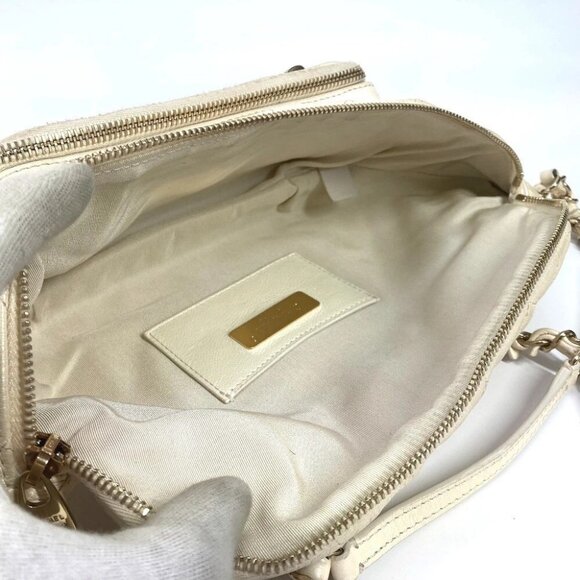 CHANEL AS0556 Waist Pouch 2WAY Hand Bag CC Matelasse Belt Bag Cross body bag - Picture 12 of 16